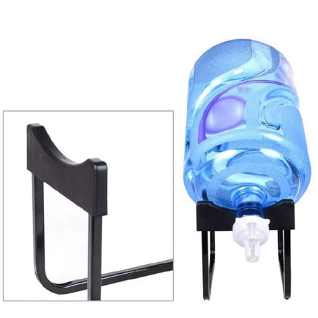 Water Bottle Stand Metal Rack Dispenser Water Jug Holder Non-Screw With Water Tap - Oshi.pk - Buy & Sell Online