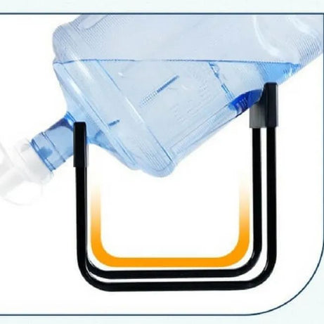 Water Bottle Stand Metal Rack Dispenser Water Jug Holder Non-Screw With Water Tap - Oshi.pk - Buy & Sell Online