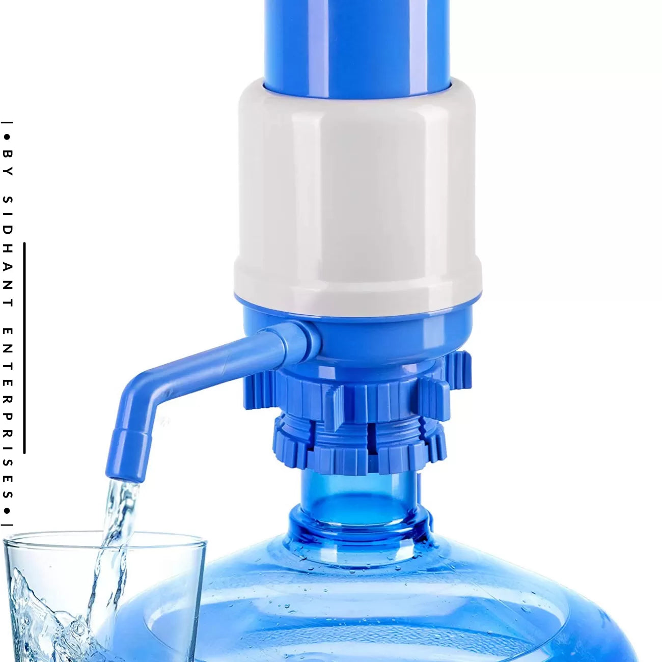 Water Bottles Pump Manual Water Bottle Pump, Easy Drinking Water Pump, Easy Portable Manual Hand Press Dispenser Water Pump Blue - Oshi.pk - Buy & Sell Online