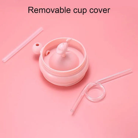 Water Cup Drop Proof Strap Design Plastic Whale Spray Drinking Cup For Children - Oshi.pk - Buy & Sell Online