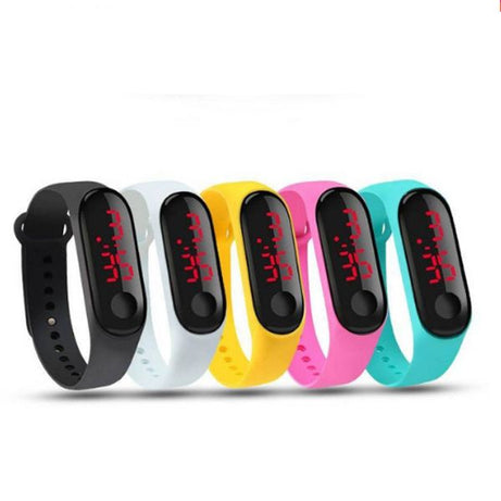 Waterproof M3 Touch Led Bracelet Digital Watch Band - Multicolour - Oshi.pk - Buy & Sell Online