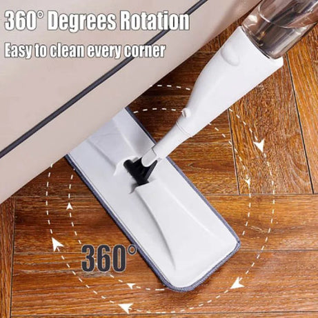 Water Spray Mop Flat Spray Mop Microfiber Spray Mop Floor Cleaning Easy to Fill and Refill Machine Washable Mop 360 Degree Spray Multi Surface Spray M - Oshi.pk - Buy & Sell Online