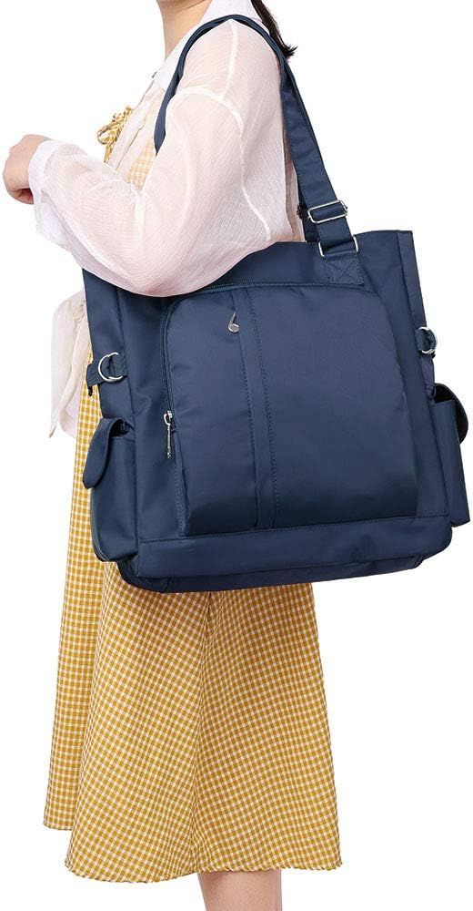 Waterproof Nylon Multi Pocket Shoulder Bags For Women, blue - Oshi.pk - Buy & Sell Online