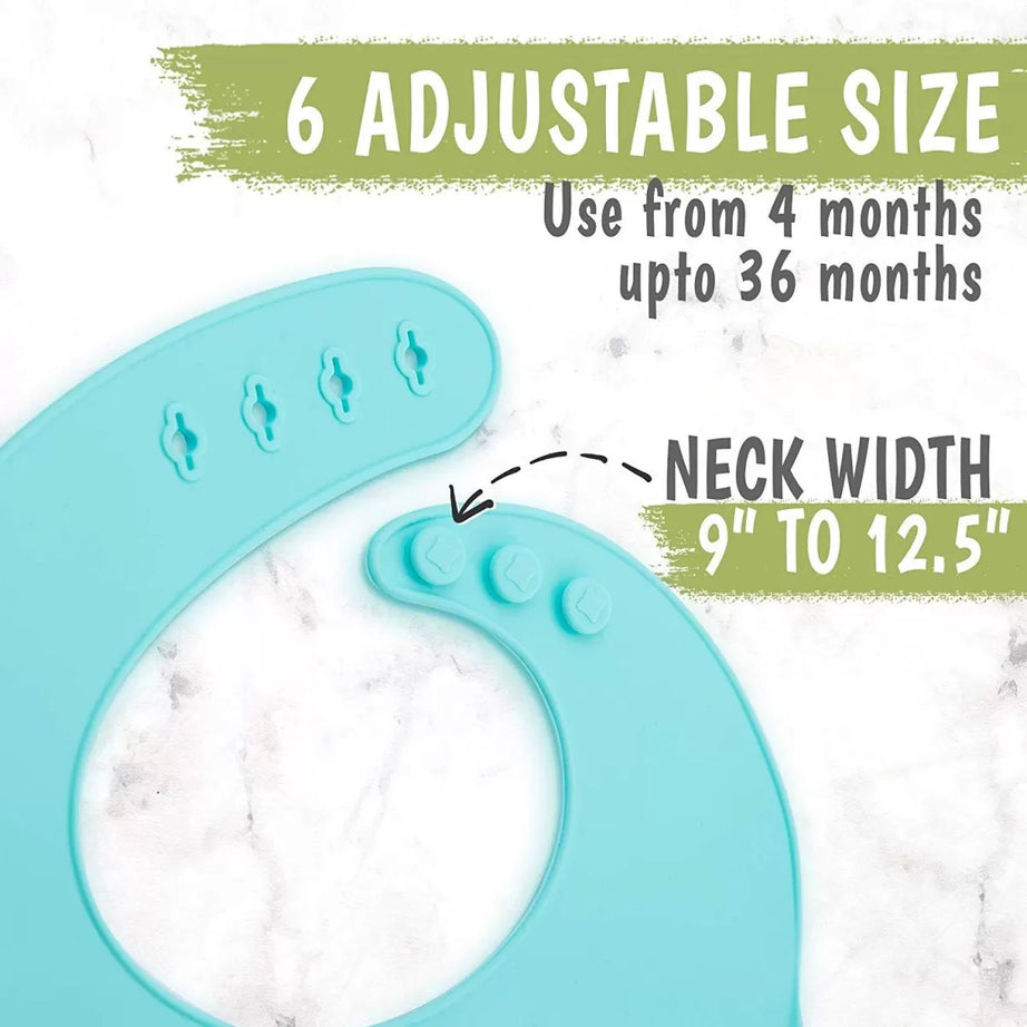 Waterproof Silicone Baby Bib Feeding Baby Bibs Easily Wipe Clean Comfortable Soft For Girls And Boy Cartoon Bib For Babies And Toddlers Napkins