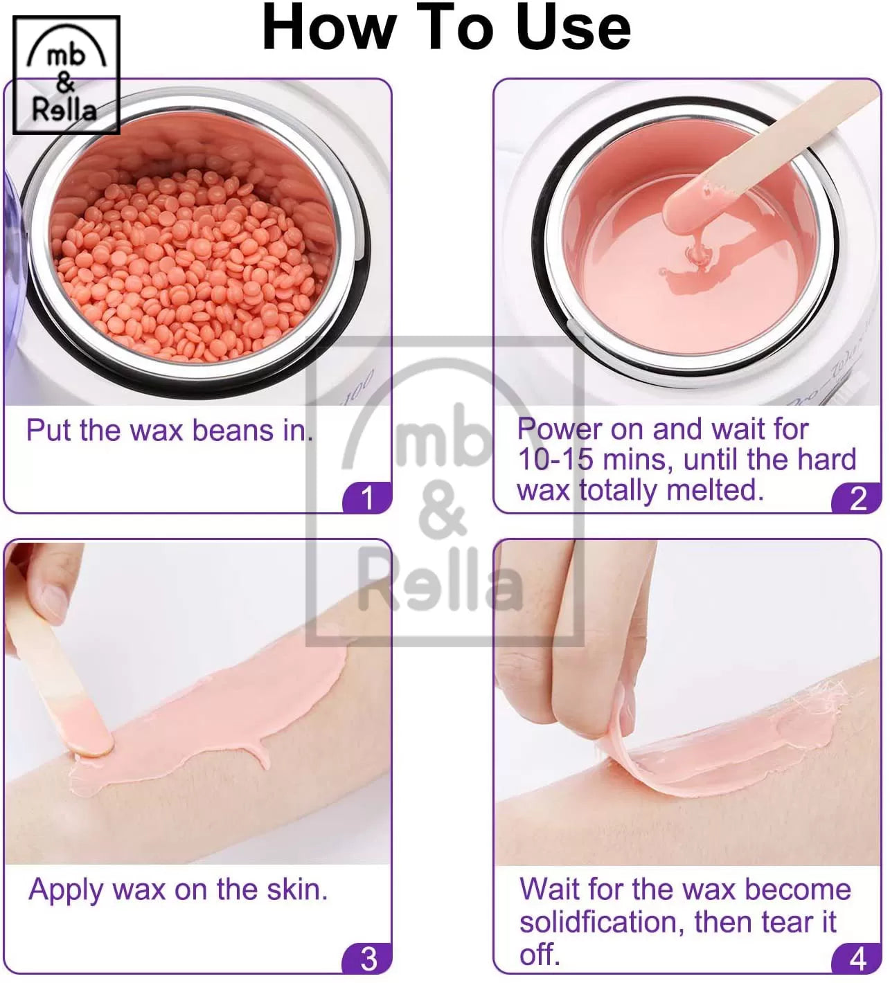 Wax Heater and Warmer Machine, Wax Heater, Wax Warmer, Original Pro Wax Professional Hair Removal Wax Heater & Wax Warmer Machine, Portable Heater & W