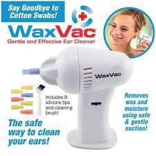 Waxvac ear cleaner