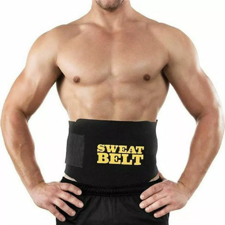 weet Sweat Waist Trimmer Waist Trainer Tummy Trimmer Belt Women Men Body Hot Shaper Suit Sweat Belt Premium Waist Trimmer Fat Belt Corset Shap - Oshi.pk - Buy & Sell Online