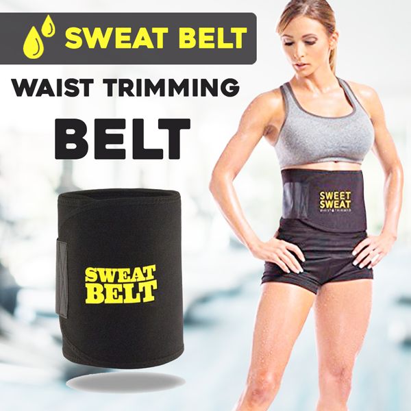weet Sweat Waist Trimmer Waist Trainer Tummy Trimmer Belt Women Men Body Hot Shaper Suit Sweat Belt Premium Waist Trimmer Fat Belt Corset Shap - Oshi.pk - Buy & Sell Online