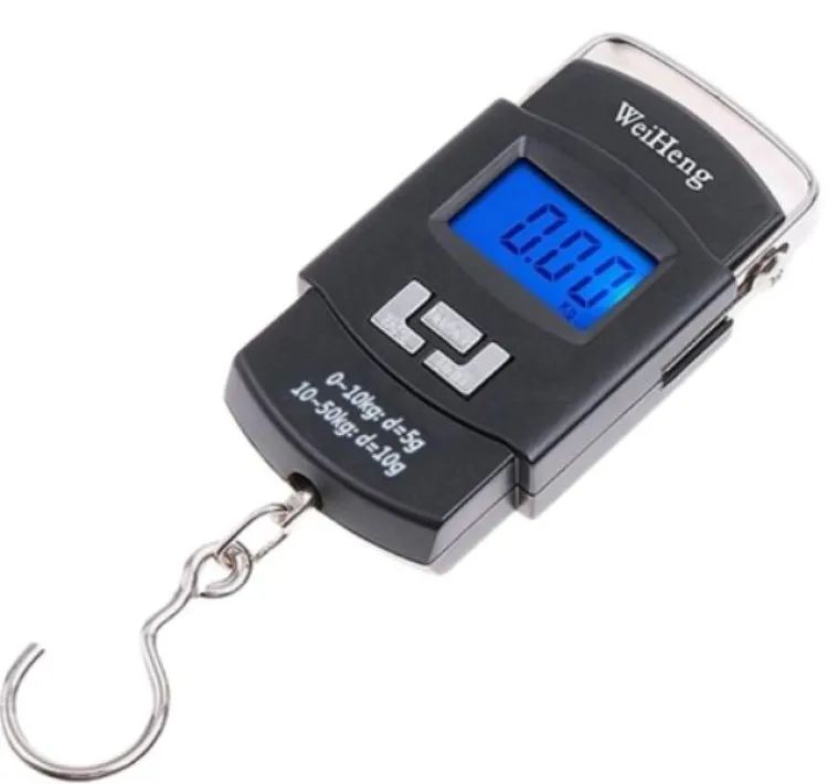 Imported Portable Electronic Digital Hook Scale Hanging Scale Fishing Scale Luggage Bag Scale Digital Pocket Scale Digital Kitchen Scale Digital Weight - Oshi.pk - Buy & Sell Online