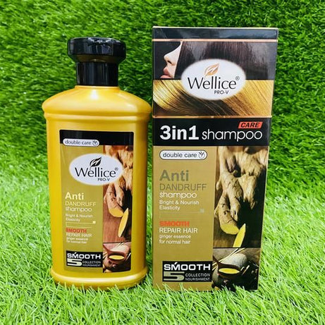 Wellice PRO-V 3 in 1 Ginger essence for normal hair Shampoo 400 ml - Oshi.pk - Buy & Sell Online