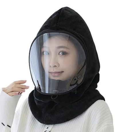 Winter face hoody Women Ear Cap Lightweight Full Protection Thick Cap - Oshi.pk - Buy & Sell Online