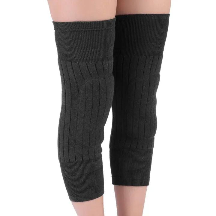 Winter Wool Knee Pads Warm Knee Protector Wool Warmers Thickened Knee Brace - Oshi.pk - Buy & Sell Online