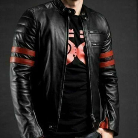 Wintsfield Mens Genuine Lambskin Leather Jacket - Oshi.pk - Buy & Sell Online