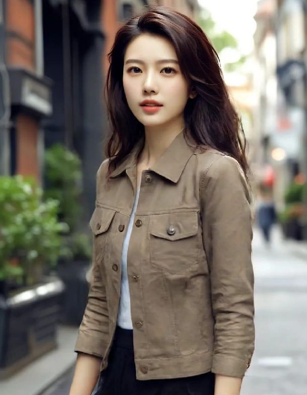 Wintsfield Brown Stretch Denim Jacket - Oshi.pk - Buy & Sell Online