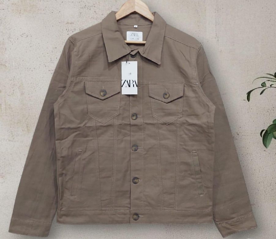 Wintsfield Brown Stretch Denim Jacket - Oshi.pk - Buy & Sell Online