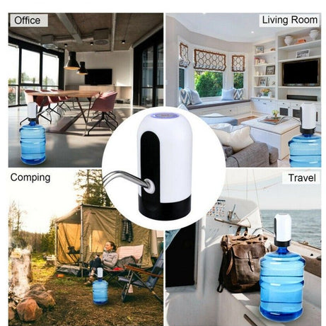 Wireless Electric Automatic Drinking Water Bottle Pump USB Chargeable Water Pump - Oshi.pk - Buy & Sell Online