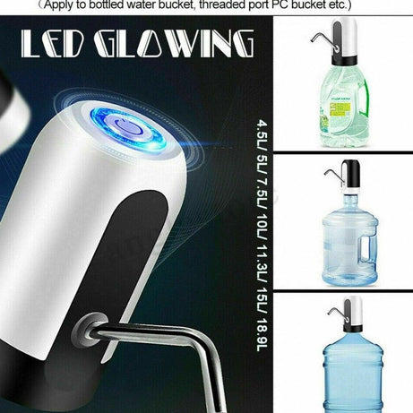Wireless Electric Automatic Drinking Water Bottle Pump USB Chargeable Water Pump - Oshi.pk - Buy & Sell Online