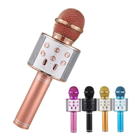 Wireless Mic with Speaker – Bluetooth Karaoke Radio Microphone - Oshi.pk - Buy & Sell Online