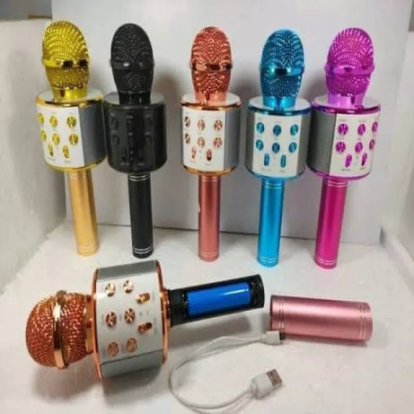 Wireless Mic with Speaker – Bluetooth Karaoke Radio Microphone - Oshi.pk - Buy & Sell Online