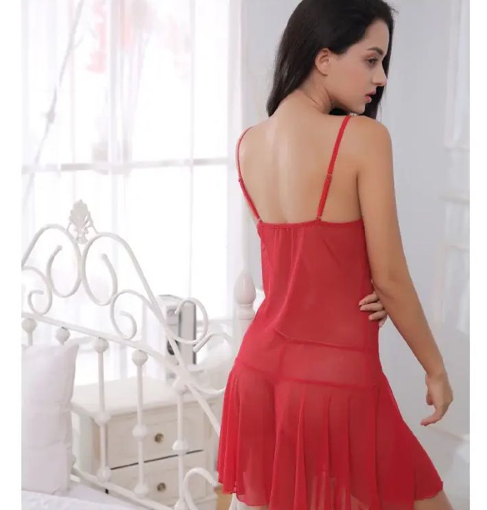 Deep V-Neck Babydoll Lingerie For Special - Oshi.pk - Buy & Sell Online