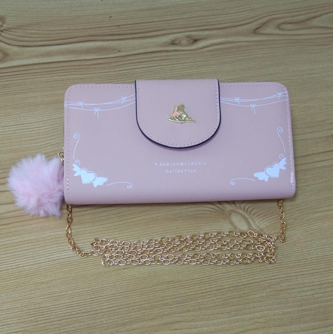 Multi-Functional Cell Phone Chain Handbag: Women's Long Wallet with Card Organizer - Oshi.pk - Buy & Sell Online