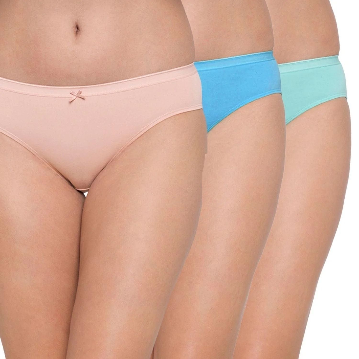 Cotton Bikini Mid Rise Anti-Bacterial Panty (Pack of 3) - Oshi.pk - Buy & Sell Online