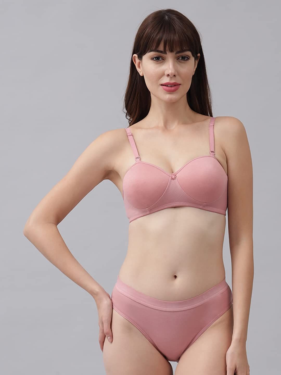 Womens Cotton Padded Non Wired Bra And Panty Set - Oshi.pk - Buy & Sell Online
