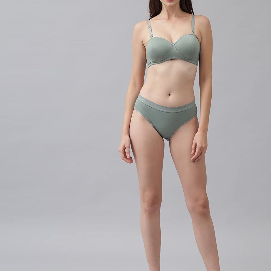 Womens Cotton Padded Non Wired Bra And Panty Set - Oshi.pk - Buy & Sell Online