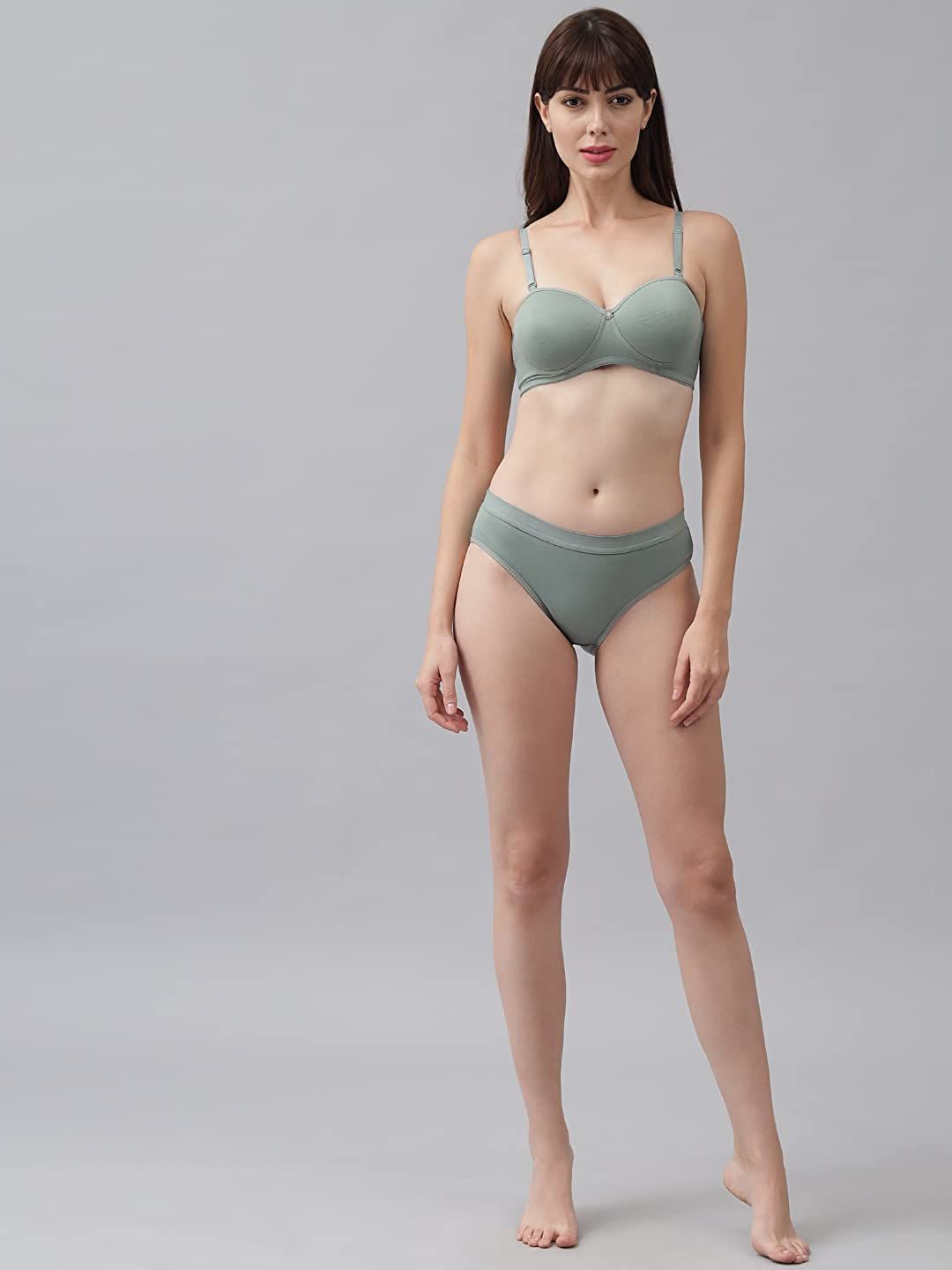 Womens Cotton Padded Non Wired Bra And Panty Set - Oshi.pk - Buy & Sell Online