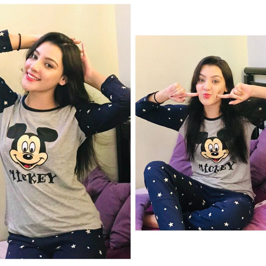 STAR MICKEY WOMENS NIGHT WARE - Oshi.pk - Buy & Sell Online