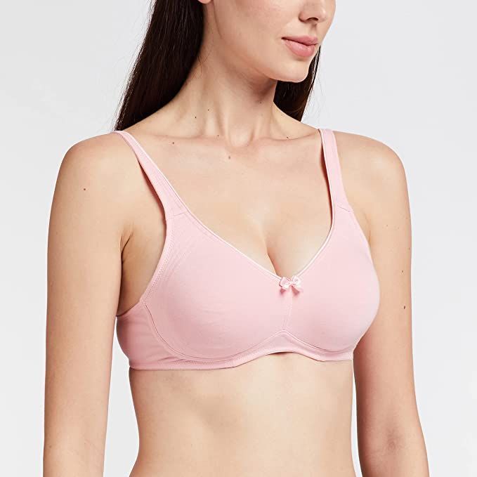 Womens Padded Wire Free Seamless Bra