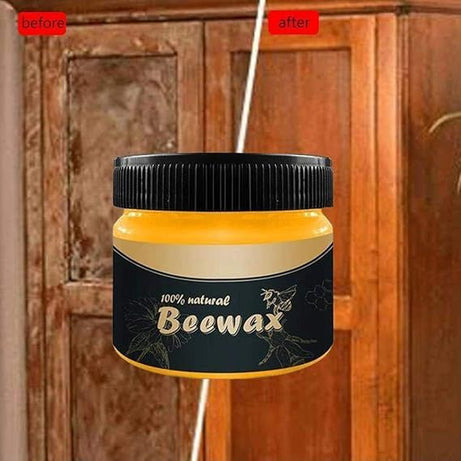 Wood Seasoning Beewax, Multipurpose Natural Wood Wax Traditional Beeswax Polish for Furniture, Floor, Tables, Chairs, Cabinets - Oshi.pk - Buy & Sell Online