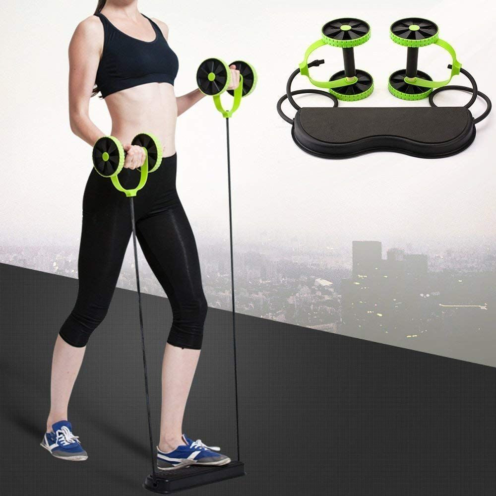 Workout Machine Home Total-Body Fitness Gym Revoflex Xtreme Abs Trainer Resistant All In One Portable Abs Machine for Men and Women - Oshi.pk - Buy & Sell Online