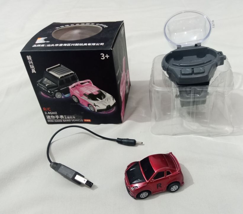 Wrist Watch Remote Control mini cars - Rechargeable Car - Remote requires 1 AAA cell - Oshi.pk - Buy & Sell Online