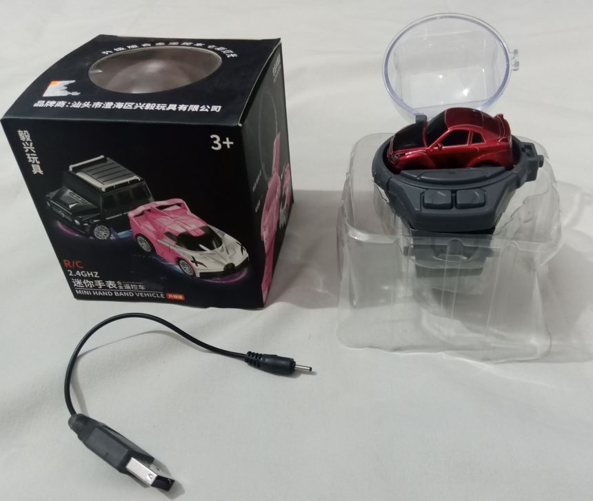Wrist Watch Remote Control mini cars - Rechargeable Car - Remote requires 1 AAA cell - Oshi.pk - Buy & Sell Online