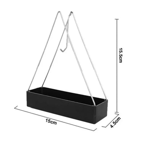 Wrought Iron Mosquito Coil Holder Triangular Shape Mosquito Repellent Incense Rack Anti-scald Mosquito Coil Holder