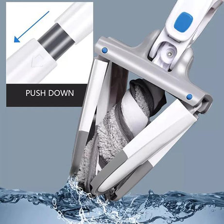 X-Type Microfiber Squeezing Twist Mop - Oshi.pk - Buy & Sell Online
