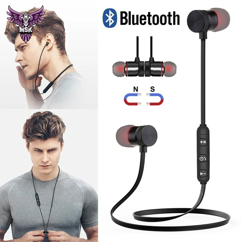 XT-11 Sport Wireless Earbuds Headphone Bluetooth-compatible Earphone Music Handsfree Earbuds Headset With Mic For All Phone - Oshi.pk - Buy & Sell Online