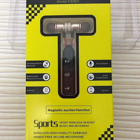 XT-11 Sport Wireless Earbuds Headphone Bluetooth-compatible Earphone Music Handsfree Earbuds Headset With Mic For All Phone - Oshi.pk - Buy & Sell Online