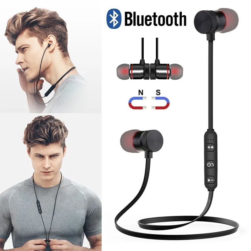 XT-11 Sport Wireless Earbuds Headphone Bluetooth-compatible Earphone Music Handsfree Earbuds Headset With Mic For All Phone - Oshi.pk - Buy & Sell Online