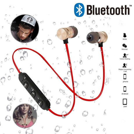 XT-11 Sport Wireless Earbuds Headphone Bluetooth-compatible Earphone Music Handsfree Earbuds Headset With Mic For All Phone - Oshi.pk - Buy & Sell Online