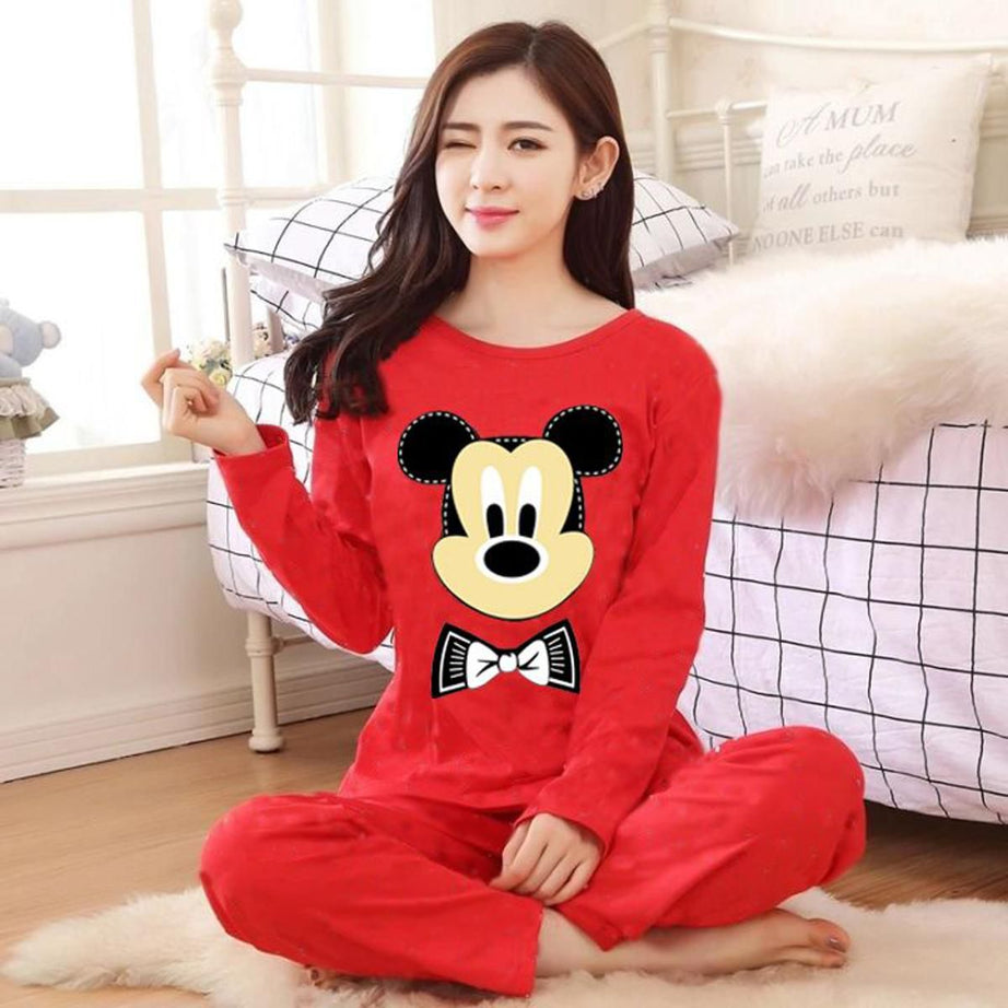 Cute Mickey Mouse Night Dress For Her - Oshi.pk - Buy & Sell Online