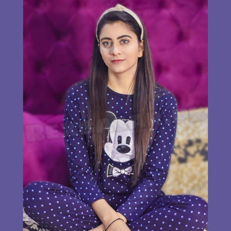 Cute Mickey Mouse Night Dress For Her - Oshi.pk - Buy & Sell Online