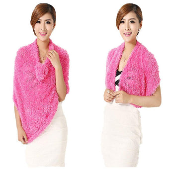 You God Women's Faux Fur Stretchable Magic Scarf Wrap/Stole (Multicolour, 24 x 8 x 8) - Oshi.pk - Buy & Sell Online