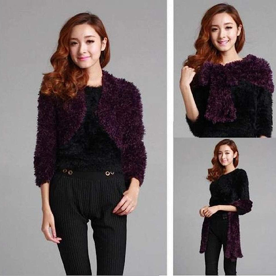 You God Women's Faux Fur Stretchable Magic Scarf Wrap/Stole (Multicolour, 24 x 8 x 8) - Oshi.pk - Buy & Sell Online