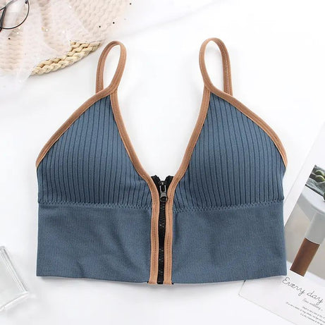 Celebrity New Front Seamless Fitness Bra Girl Comfortable Beauty Back Seamless Bra - Oshi.pk - Buy & Sell Online