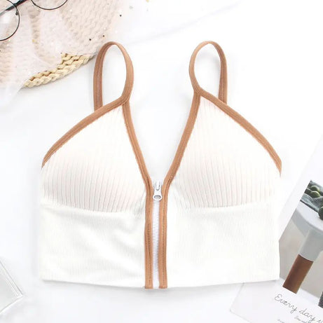 Celebrity New Front Seamless Fitness Bra Girl Comfortable Beauty Back Seamless Bra - Oshi.pk - Buy & Sell Online