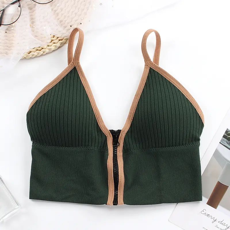 Celebrity New Front Seamless Fitness Bra Girl Comfortable Beauty Back Seamless Bra - Oshi.pk - Buy & Sell Online