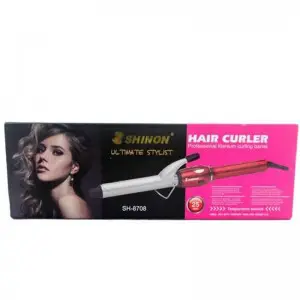 Shinon Professional Titanium Curling Barrel Ultimate Stylist Hair Curler (SH-8708)