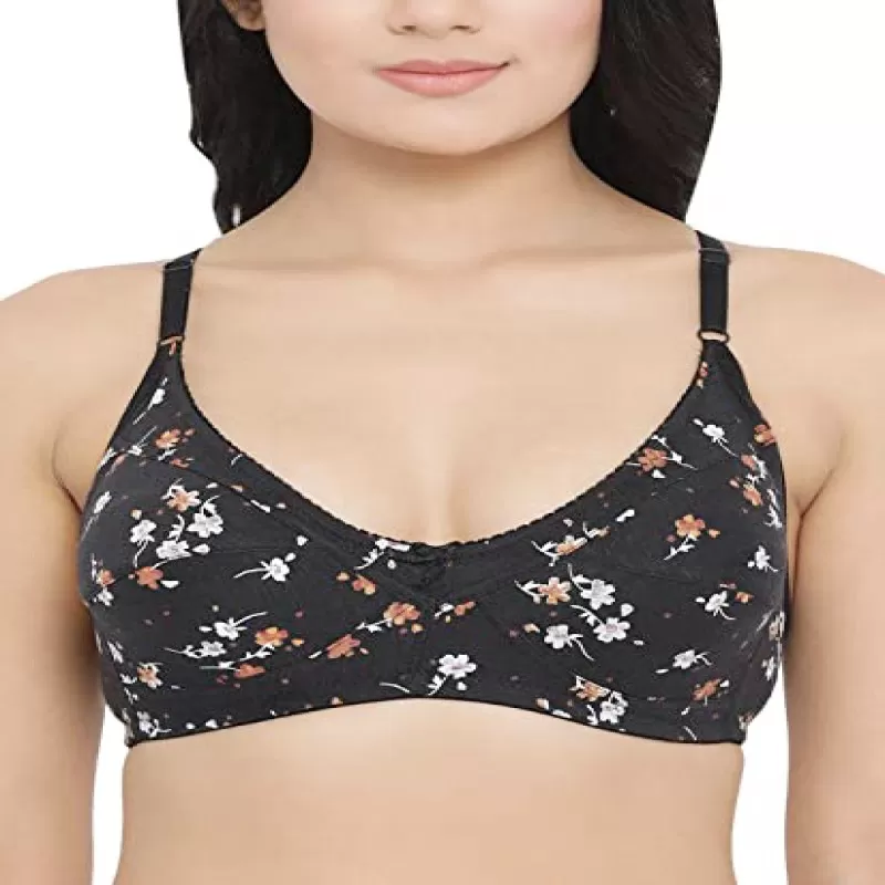 Buy Pack of 4 –Imported Best Quality Non Padded Printed Bras for Women/Girls  at Lowest Price in Pakistan